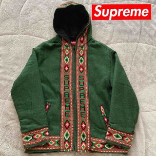 シュプリーム(Supreme)の即完売モデル　Suprem シュプリーム　 ネイティブ柄パーカー　ジャケット(ブルゾン)