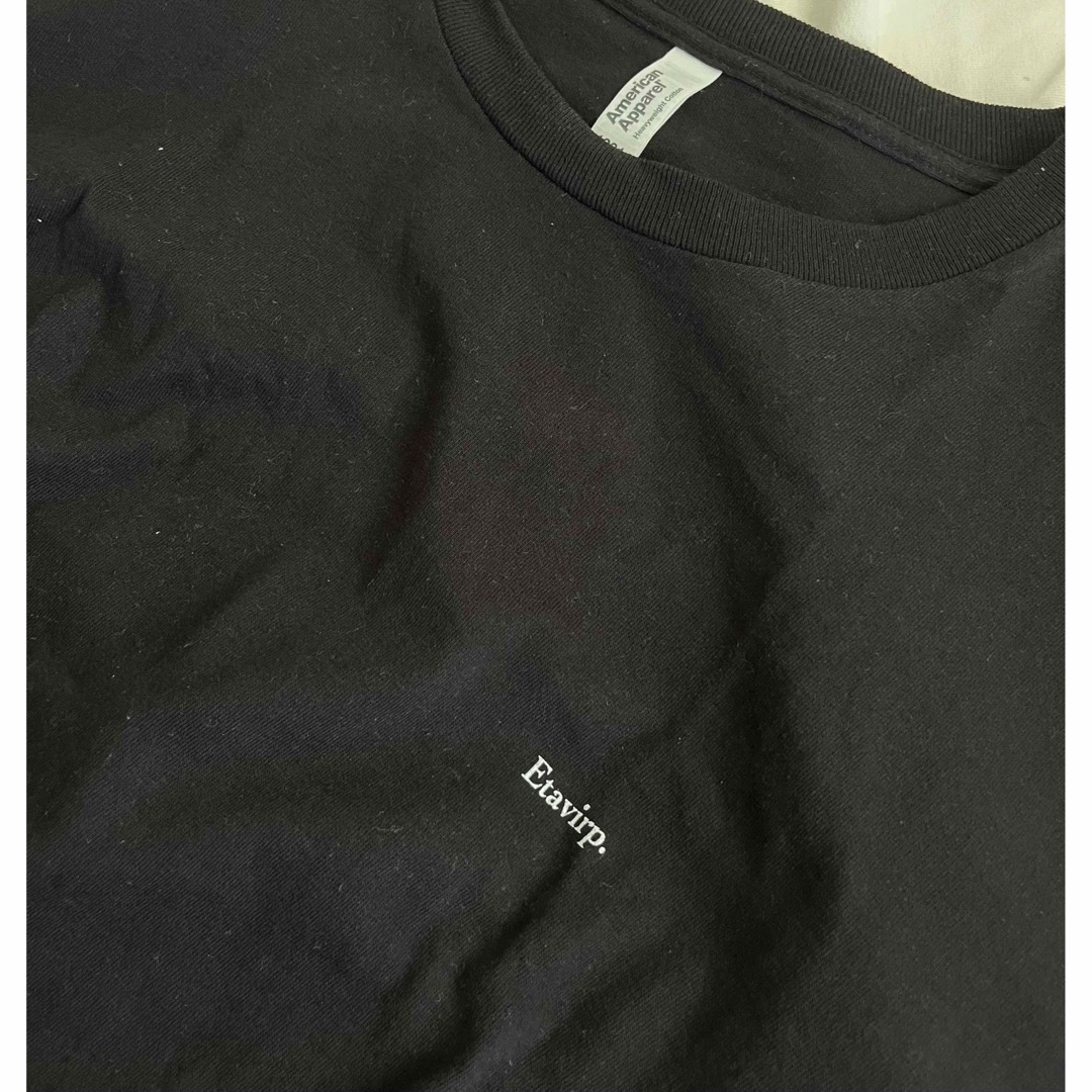 Etavirp Mini logo Tee Lsize BLACK