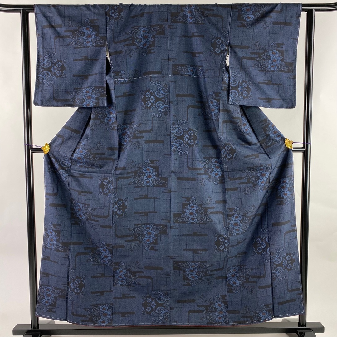 紬 身丈158cm 裄丈61.5cm 正絹 美品 優品 【中古】 | フリマアプリ ラクマ