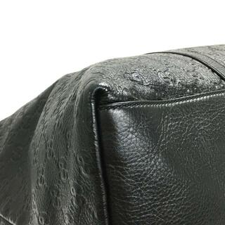 Gucci - グッチ ハンドバッグ美品 シマライン 黒の通販 by ブラン
