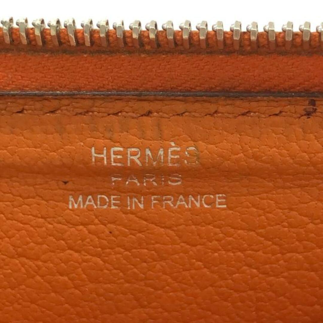 Hermes - エルメス 長財布 アザップロング オレンジの通販 by ブラン