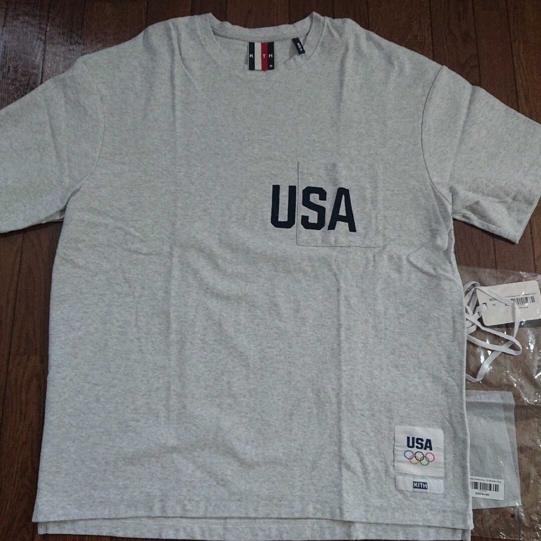 KITH for Team USA Olympic Pocket TEE -M