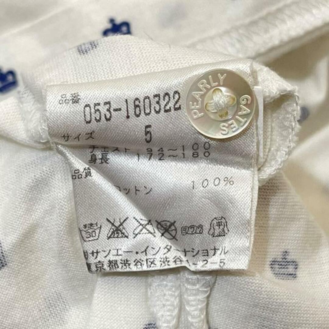 PEARLY GATES - パーリーゲイツ 半袖ポロシャツ サイズ5 XLの通販 by