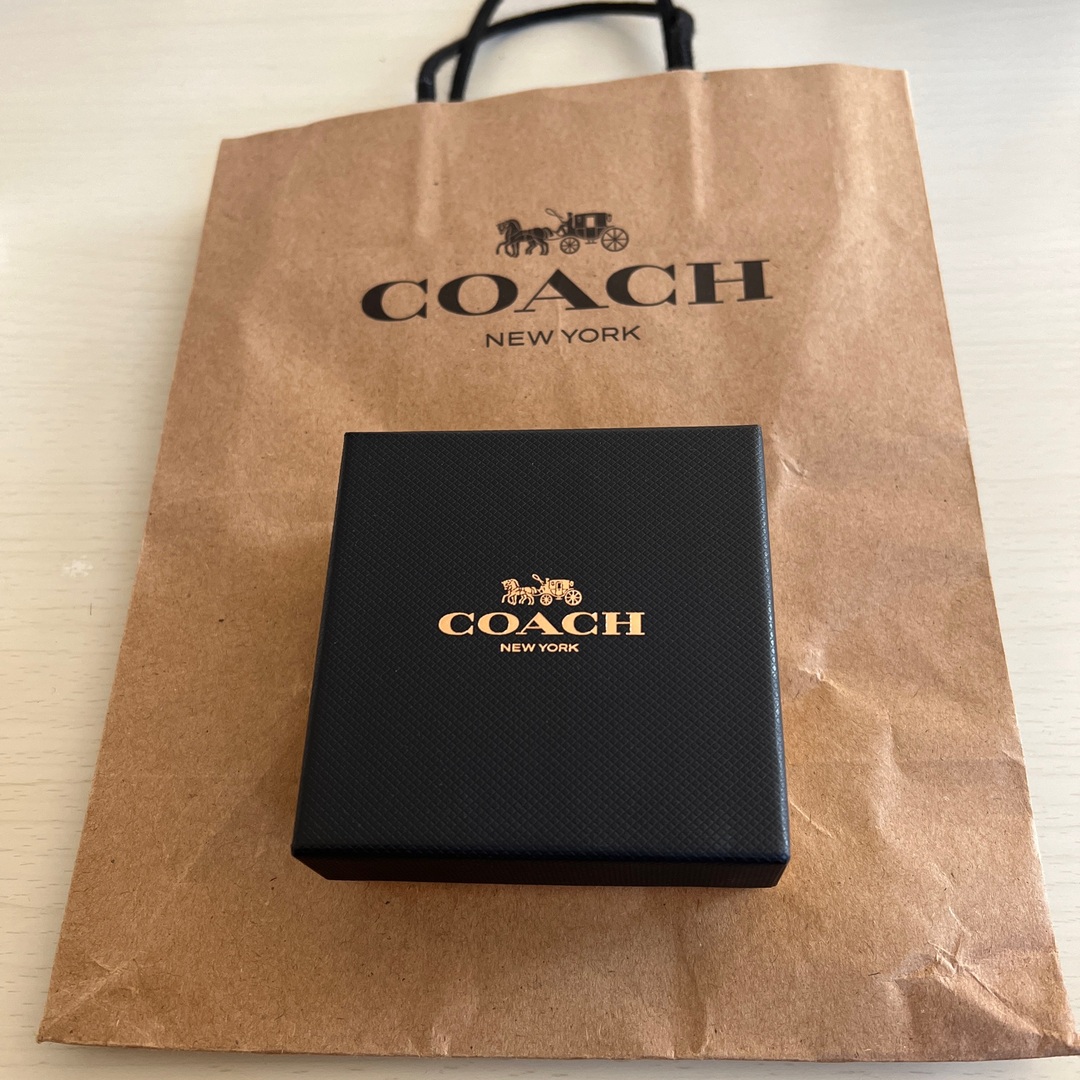 COACH(コーチ)のCOACH コーチネックレス シルバー 新品未使用 レディースのアクセサリー(ネックレス)の商品写真