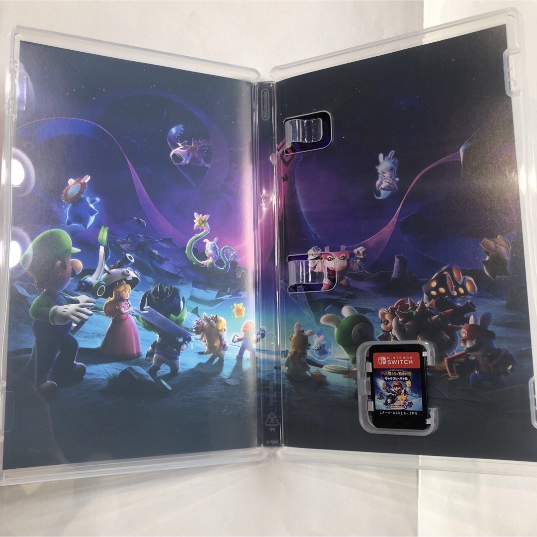Nintendo Switch(ニンテンドースイッチ)のマリオ＋ラビッツ ギャラクシーバトル Switch エンタメ/ホビーのゲームソフト/ゲーム機本体(家庭用ゲームソフト)の商品写真