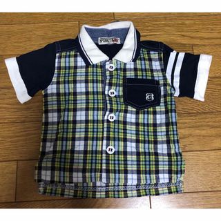 【送料込み】 SPUNKY KIDS(スパンキーキッズ) 半袖シャツ 90cm♪(Tシャツ/カットソー)