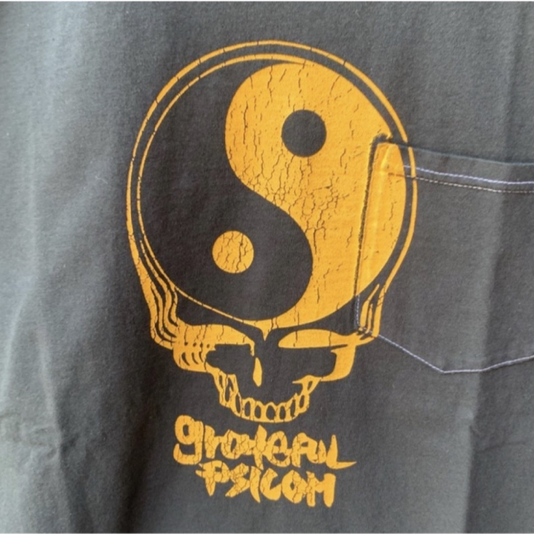 massesPSICOM Tシャツ　Shirt"GRATEFUL”　黒　XL