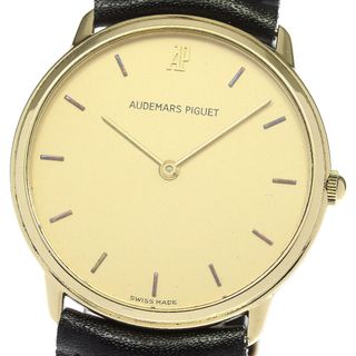 【AUDEMARS PIGUET】オーデマ・ピゲ レクタンギュラー K18PG 14918 手巻き メンズ_719490【ev20】