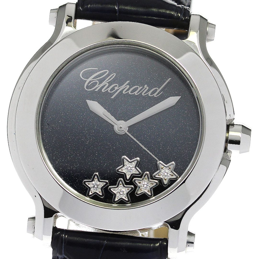 ショパール Chopard 278475-3020 ハッピースポーツ 150周年記念モデル 1000本限定 デイト クォーツ メンズ _656574【ev20】