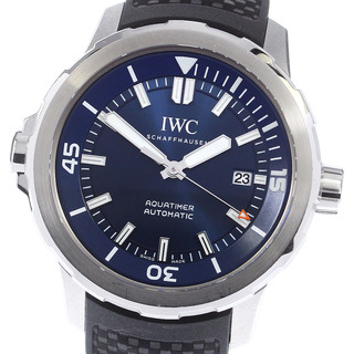 インターナショナルウォッチカンパニー(IWC)のIWC SCHAFFHAUSEN IW329005 アクアタイマー エクスペディション・ジャック＝イヴ・クストー 自動巻き メンズ メーカーOH済_756603(腕時計(アナログ))