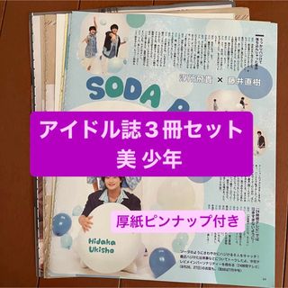 ジャニーズ(Johnny's)の美少年　アイドル誌3冊セット　切り抜き(アート/エンタメ/ホビー)