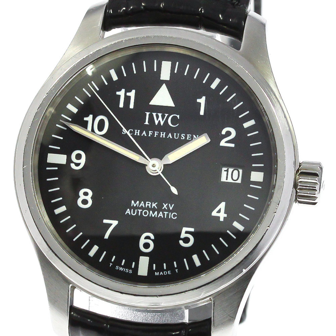 IWC IWC SCHAFFHAUSEN IW325301 パイロットウォッチ マークXV デイト 自動巻き メンズ _765062