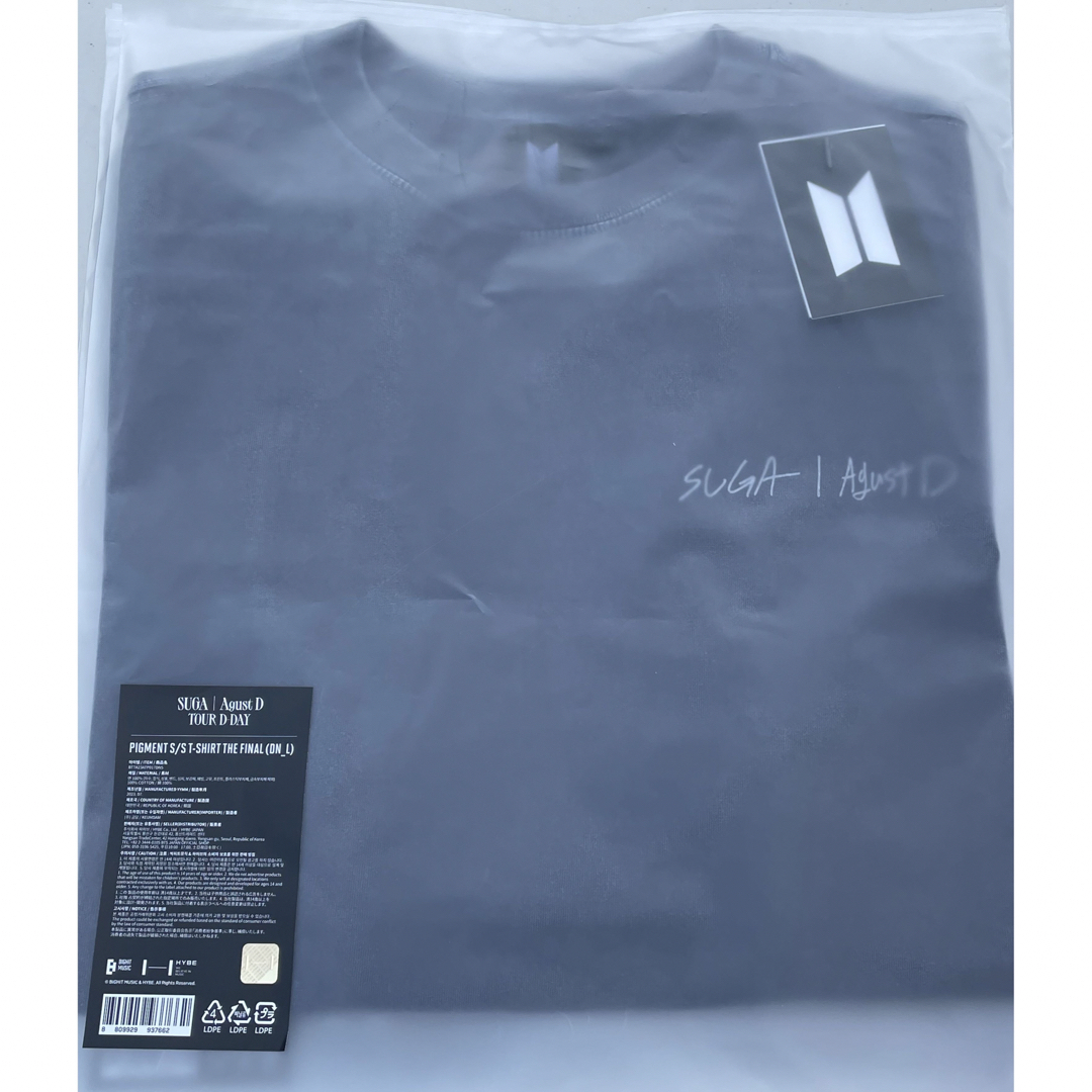 防弾少年団(BTS) - SUGA AgustD D-DAY FINAL Tシャツ L ソウルコン