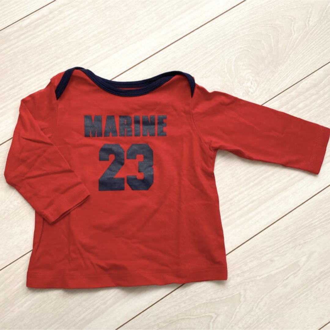 babyGAP(ベビーギャップ)のロンT2枚　タンクトップ1枚　セット販売 キッズ/ベビー/マタニティのベビー服(~85cm)(シャツ/カットソー)の商品写真