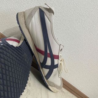 オニツカタイガー(Onitsuka Tiger)のオニツカタイガー メキシコ 1183A727 オールレザースニーカーローカット(スニーカー)