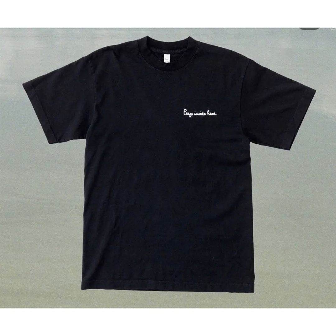 peepinsidehead store EMBROIDERY TEE ホワイト