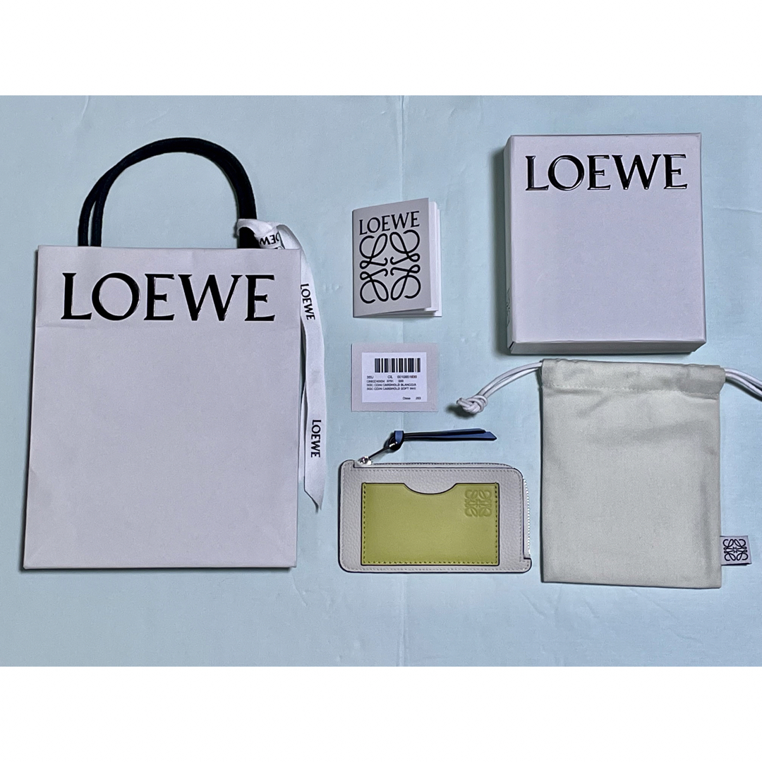 【新品】ロエベ　LOEWE コインカードホルダー （ソフトグレインカーフ）