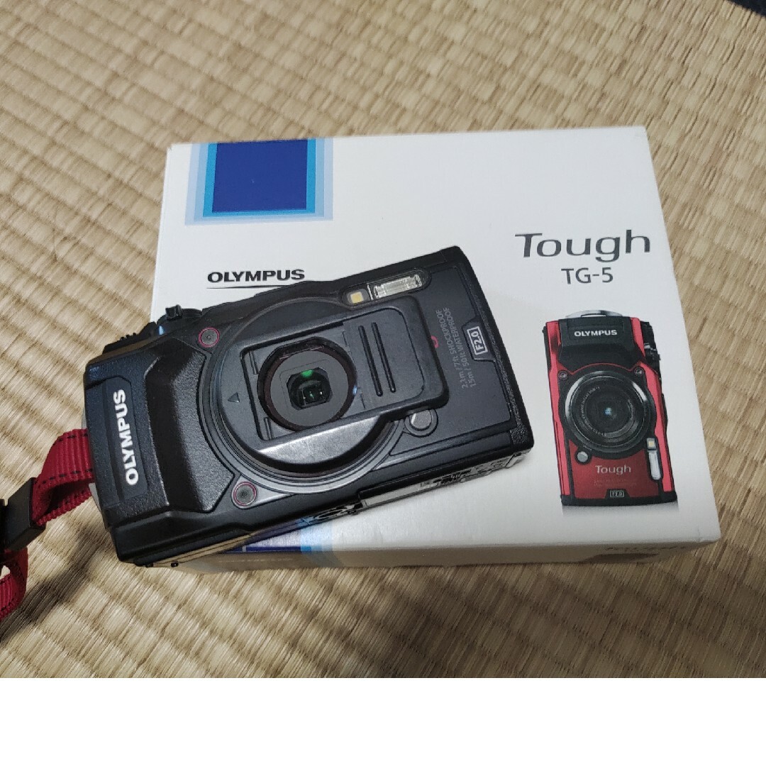 4K撮影可能枚数オリンパス コンパクトデジタルカメラ TOUGH TG-5 ブラック(1個)