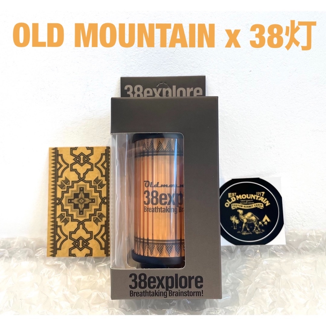 新品未開封ステッカー付】OLD MOUNTAIN x 38灯 MIYABI 新品未開封ステッカー付】OLD MOUNTAIN x 38灯 MIYABI