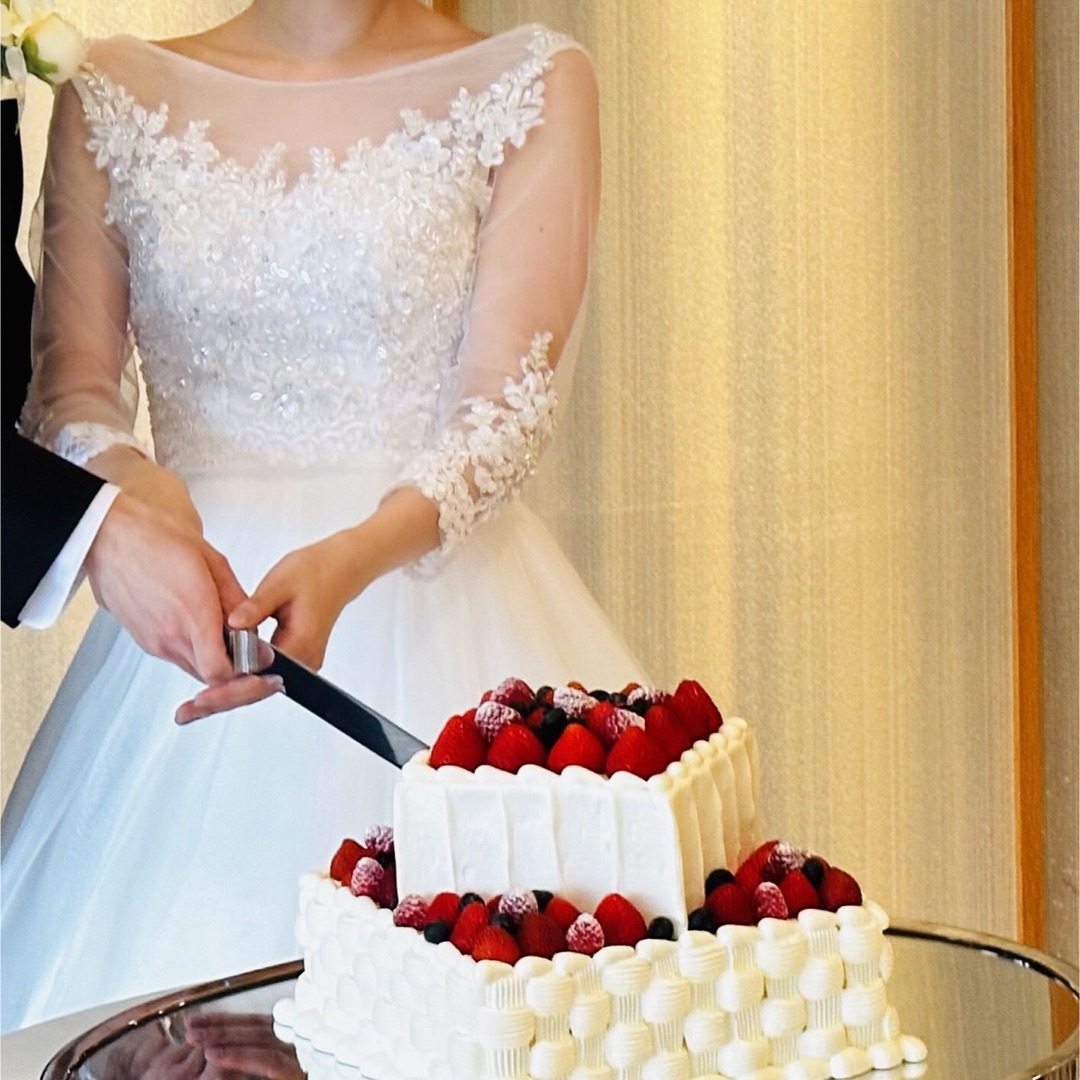 Aimer プチウェディングドレス　レディース　結婚式　二次会　前撮り