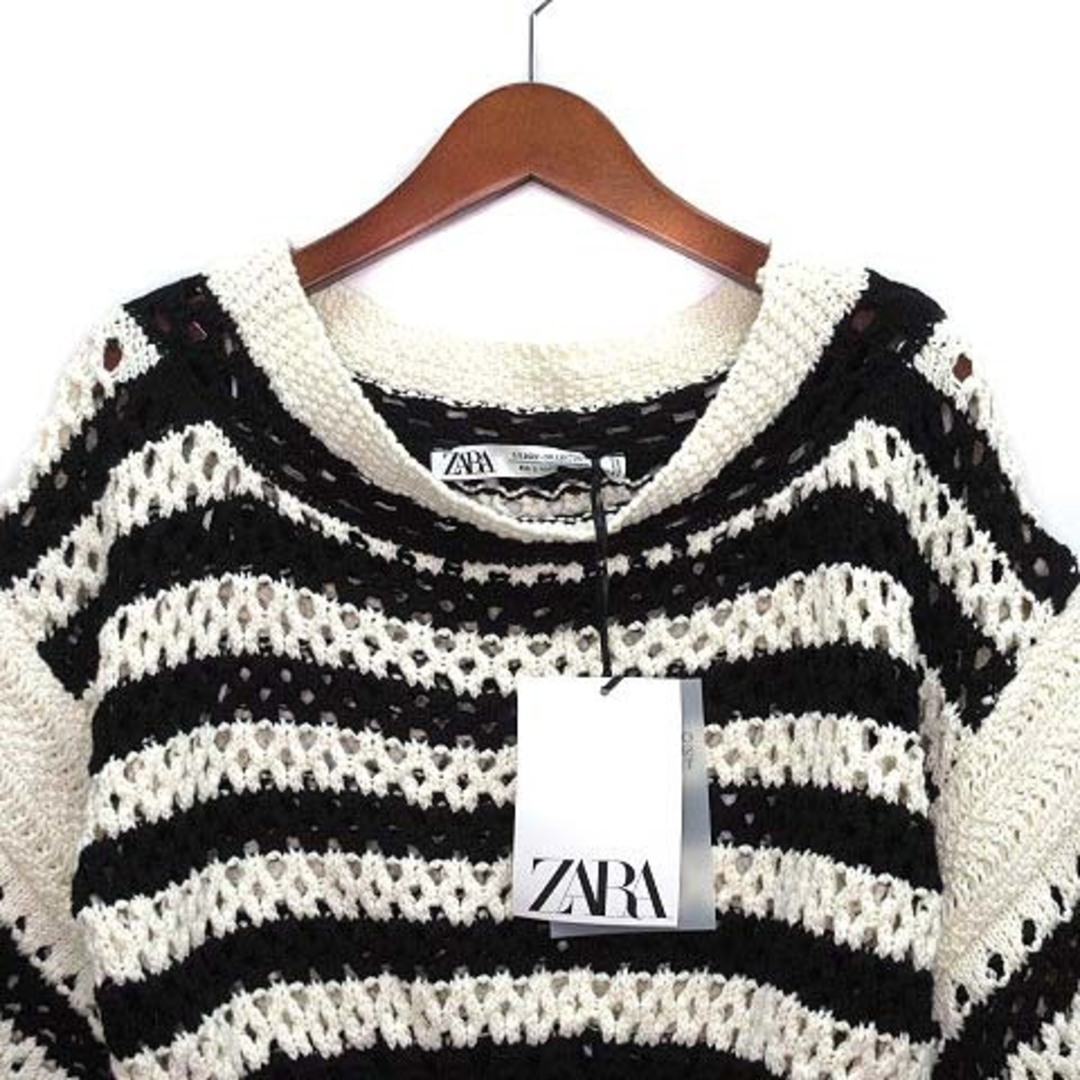 ZARA ボーダーニットセーター　S