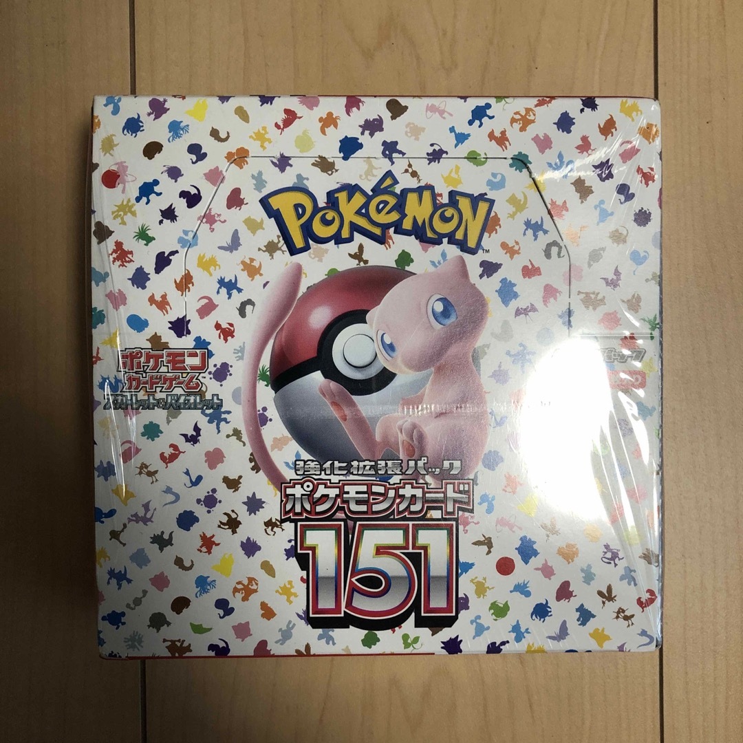 ポケモンカード151シュリンク付き BOX