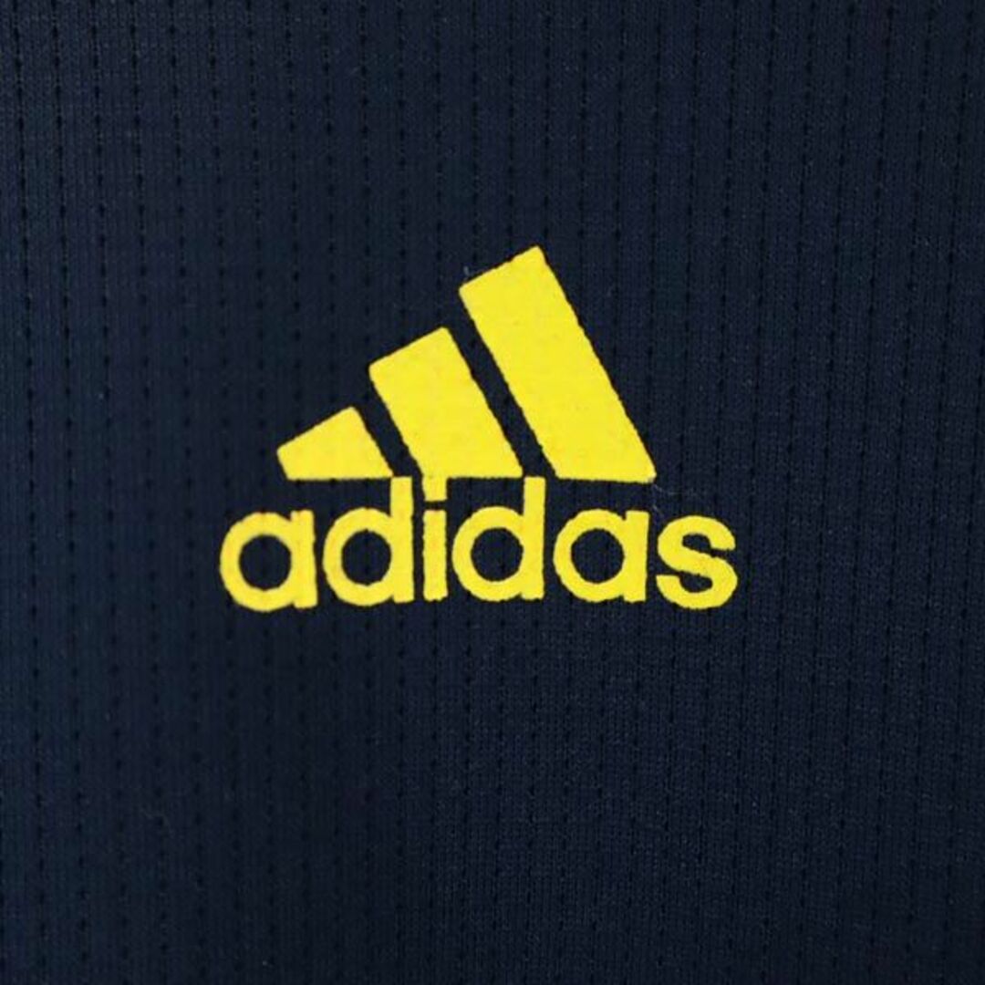 adidas(アディダス)のアディダス トレーニングウェア L ネイビー adidas スポーツ 半袖 Tシャツ メンズ 【中古】  【230805】 メンズのアンダーウェア(その他)の商品写真