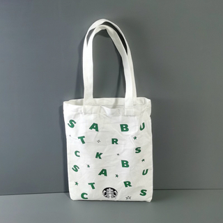 スターバックス(Starbucks)のスタバ海外限定 日本未販売　肩掛けトートバッグ　ドリンク入れエコバック小物収納 (トートバッグ)