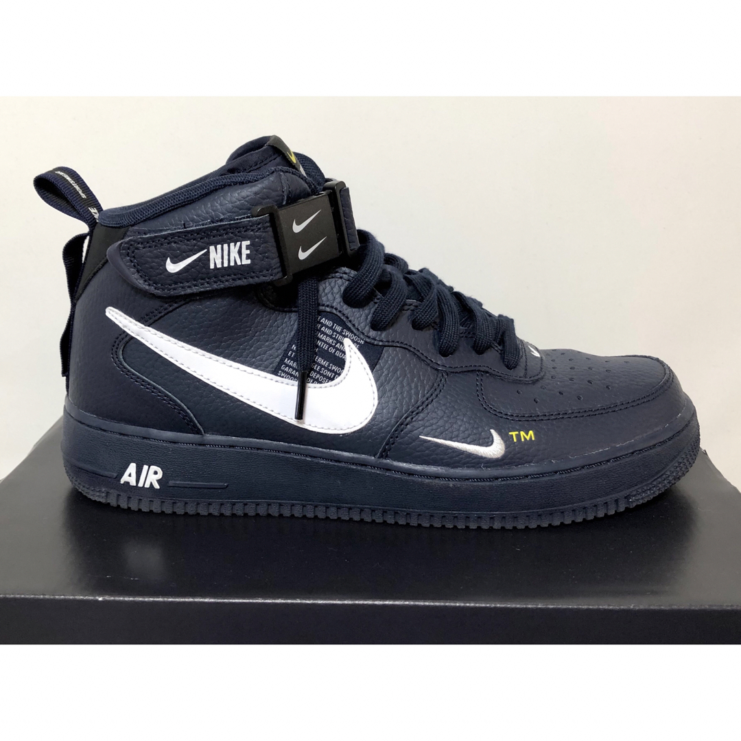 【27.5】NIKE エアフォース１ HI　LV8　青