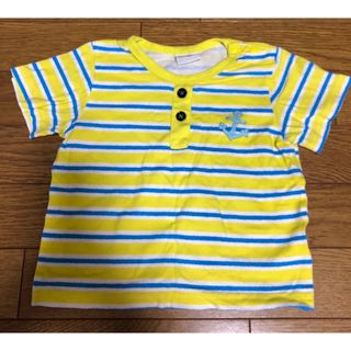 トイザラス(トイザらス)の【送料込み】 KidsRus(キッザラス) ボーダー柄半袖シャツ 95cm♪(Tシャツ/カットソー)