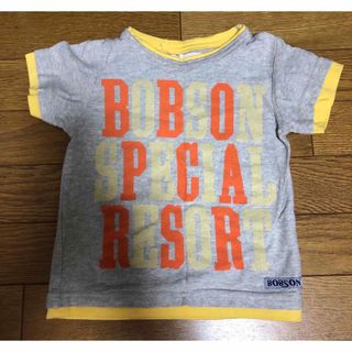 ボブソン(BOBSON)の【送料込み】 Bobson(ボブソン)半袖シャツ 100cm♪(Tシャツ/カットソー)