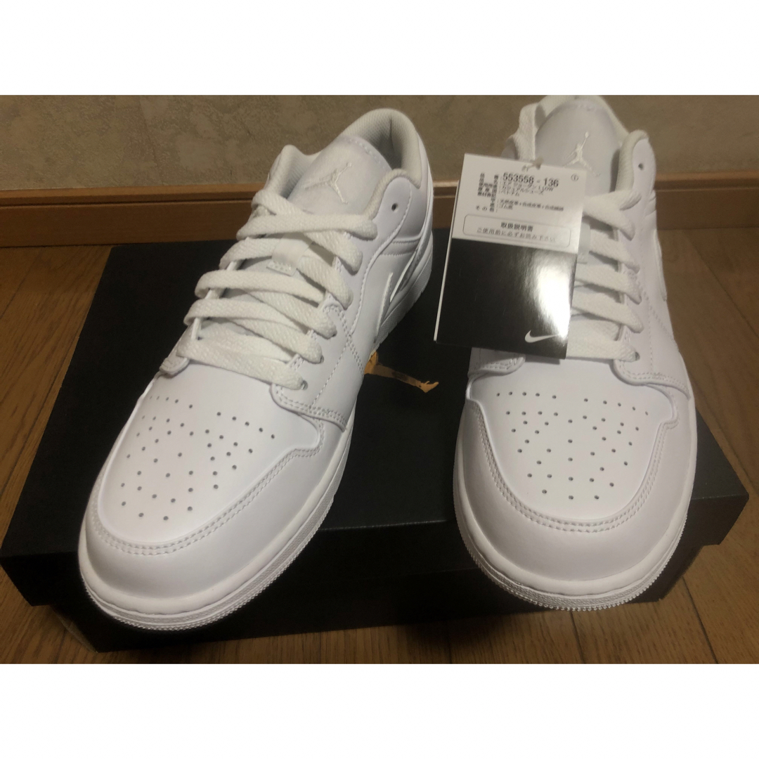 Jordan Brand（NIKE）(ジョーダン)のNike Air Jordan 1 Low "Triple White" メンズの靴/シューズ(スニーカー)の商品写真