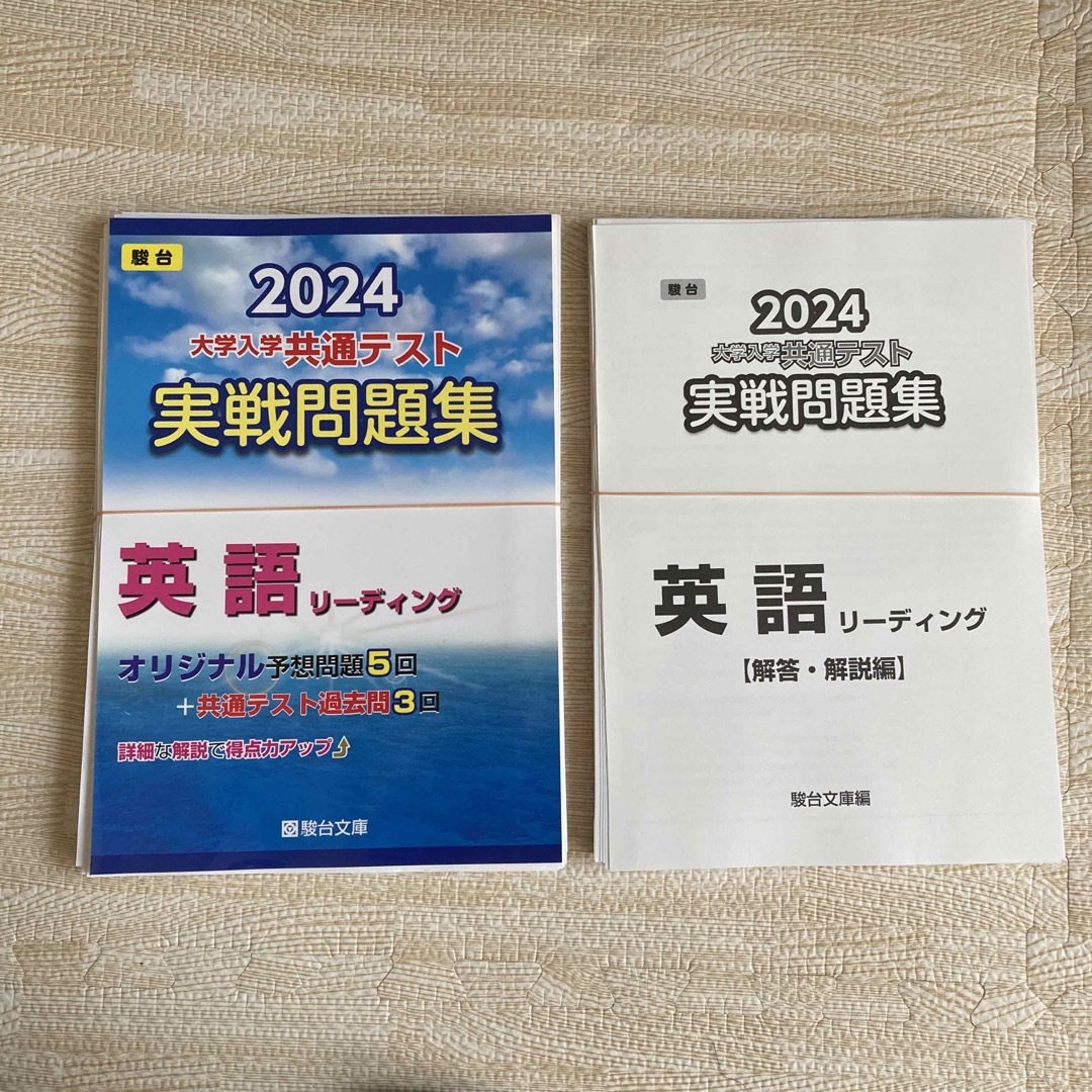 駿台 2024 大学入学共通テスト実戦問題集 英語リーディング R - 語学