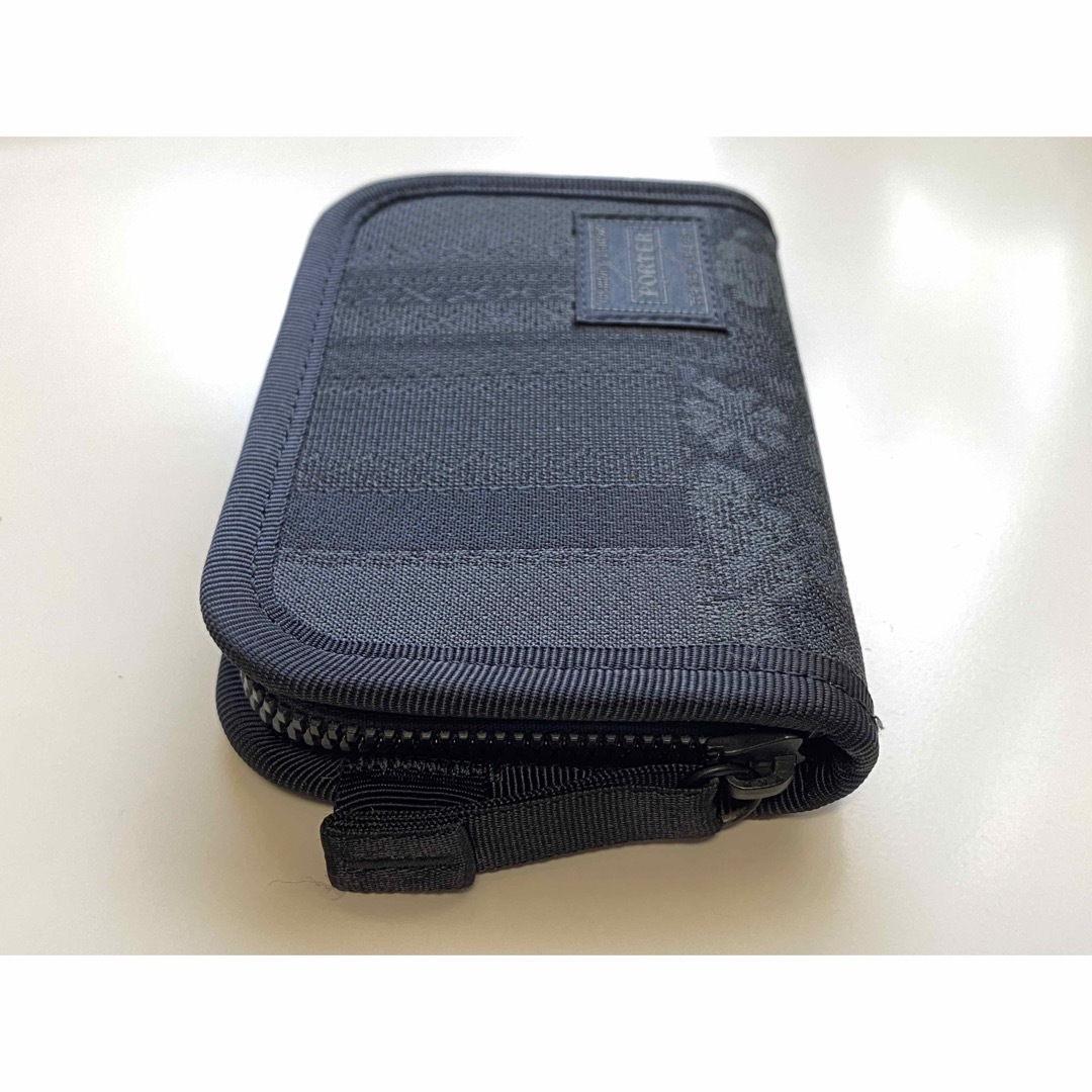 PORTER/財布/VERVE/ユニセックス/日本製/総柄/吉田カバン/黒/良品 PORTER/財布/VERVE/ユニセックス/日本製/総柄/吉田カバン/黒/良品