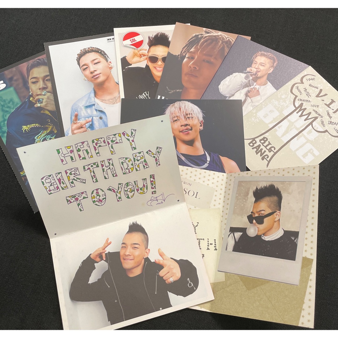 BIGBANG(ビッグバン)のBIGBANG SOL テヤン　FC カード　ソロ エンタメ/ホビーのタレントグッズ(ミュージシャン)の商品写真