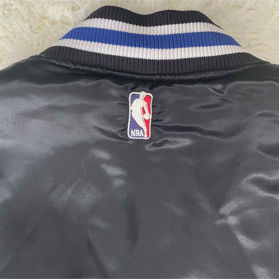 NBA majestic マジック　ブラック　ブルゾン　スタジャン　XXL 6