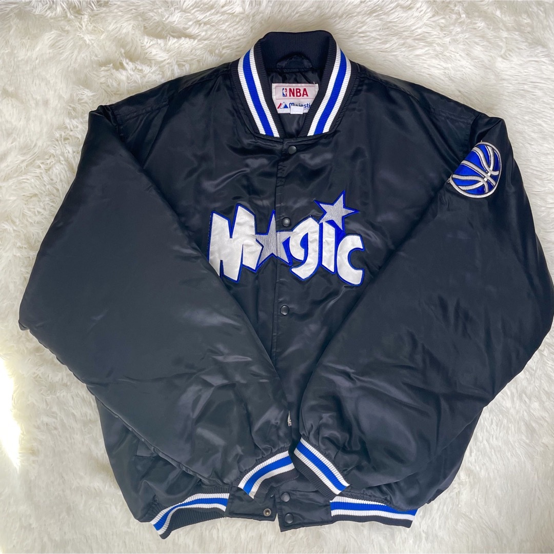 マジェスティック NBA ロザンゼルス レイカーズ スタジャン ジャケット2XL-