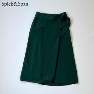 スピックアンドスパン(Spick & Span)のSpick&Span スピックアンドスパン　ロングスカート　ラップスカート(ロングスカート)