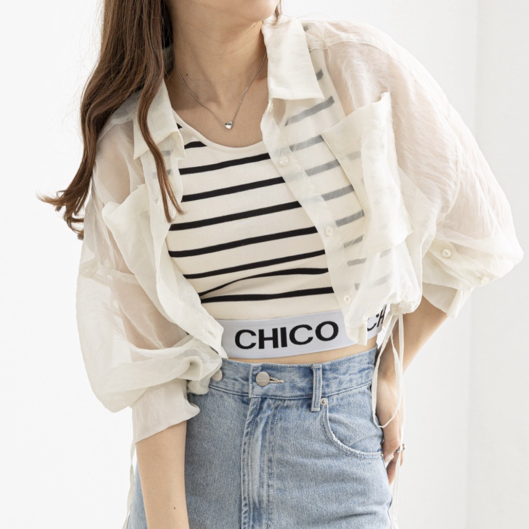 who's who Chico(フーズフーチコ)のChico トップス レディースのトップス(カットソー(半袖/袖なし))の商品写真