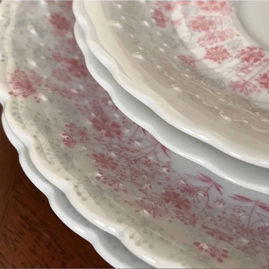 美品】リモージュ(ジョルジュ・ボワイエ)☆リビエラローズ 美品】リモージュ(ジョルジュ・ボワイエ)☆リビエラローズ