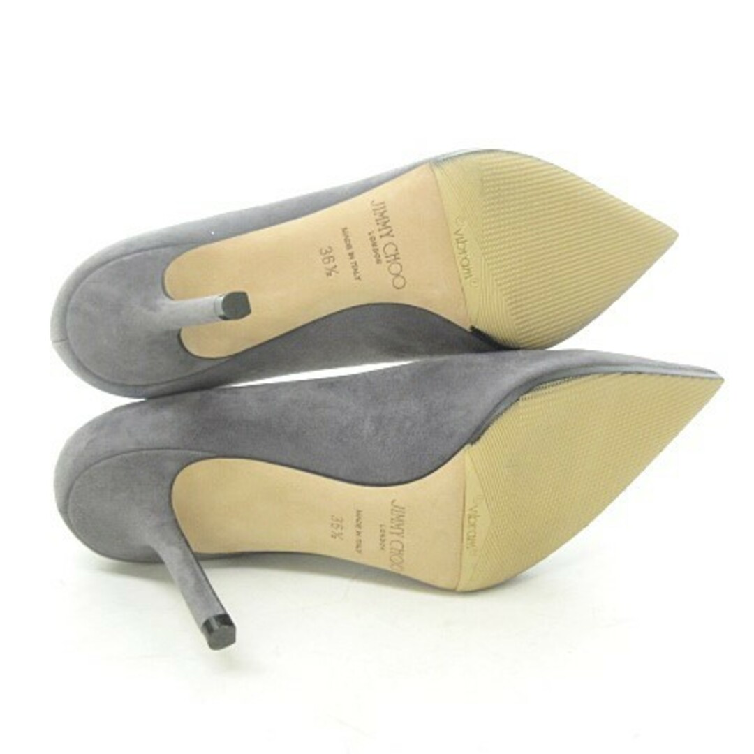 ジミーチュウ JIMMY CHOO スエードパンプス 約23~23.5cm ロゴ