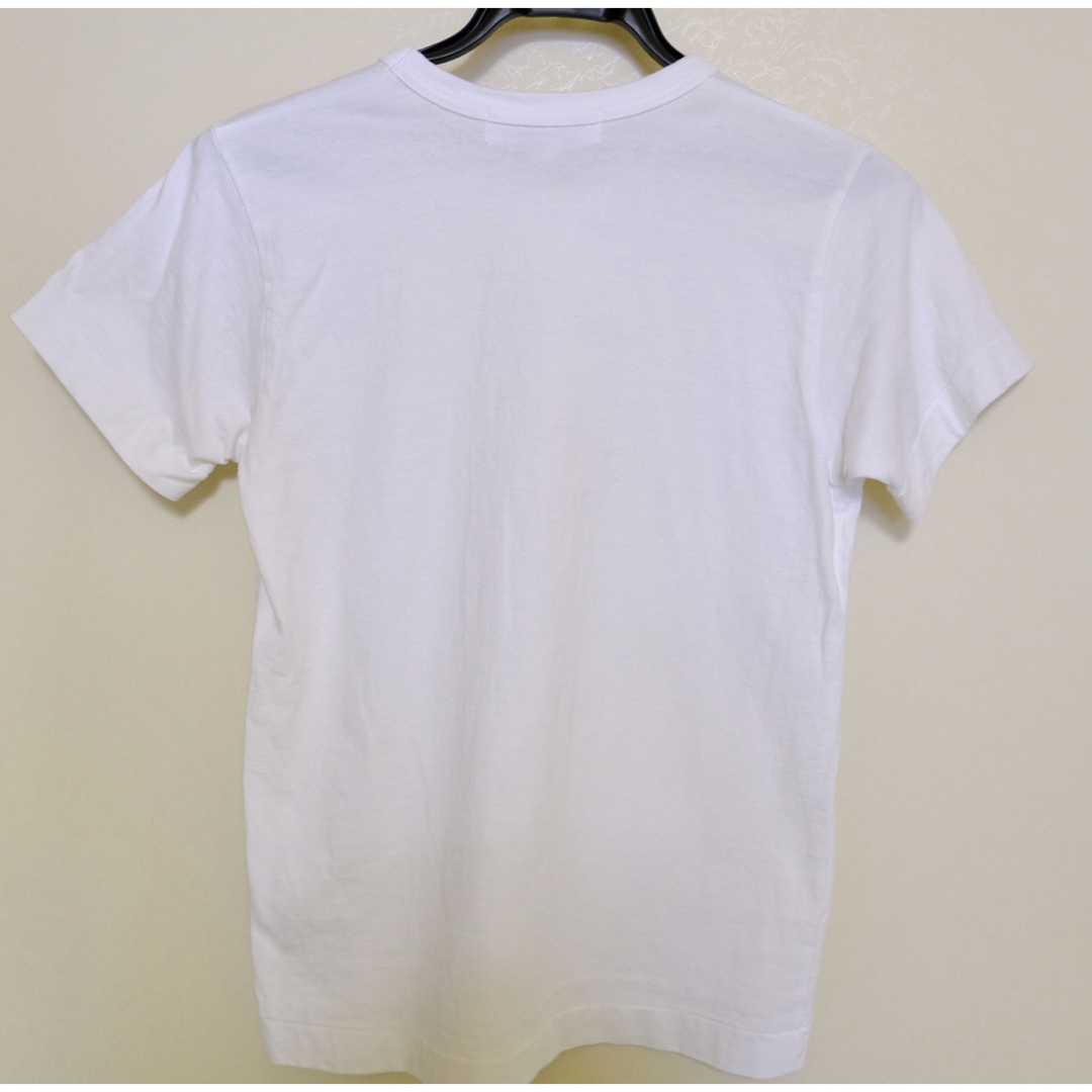 COMME des GARCONS - コムデギャルソン PLAY ハートTシャツ ホワイト M