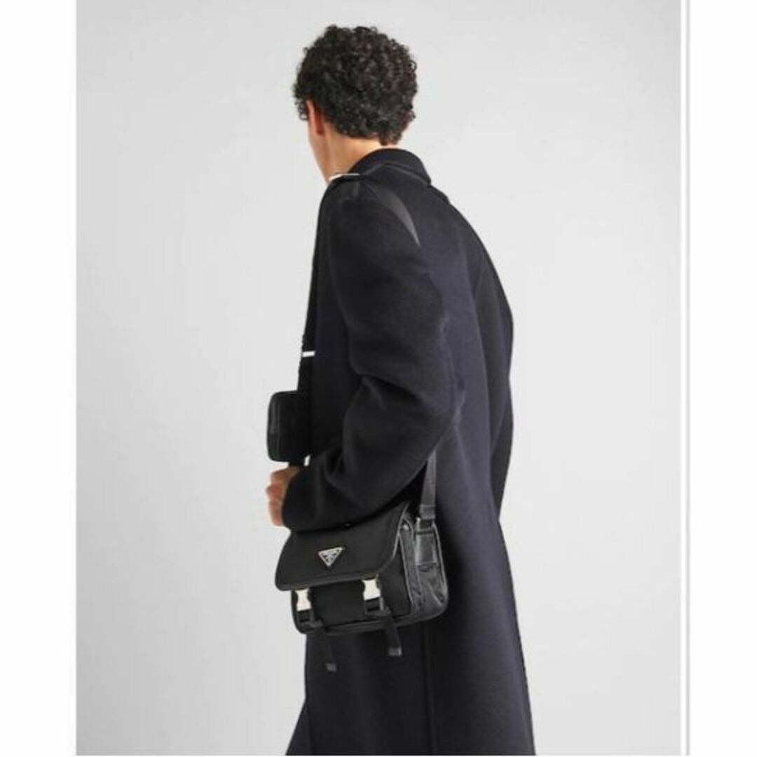 PRADA - 26万 現行品☆極美品☆プラダ ショルダーバッグ 三角ロゴ