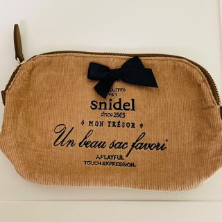 スナイデル(SNIDEL)のsnidel♡ポーチ♡コーデュロイ♡(ポーチ)