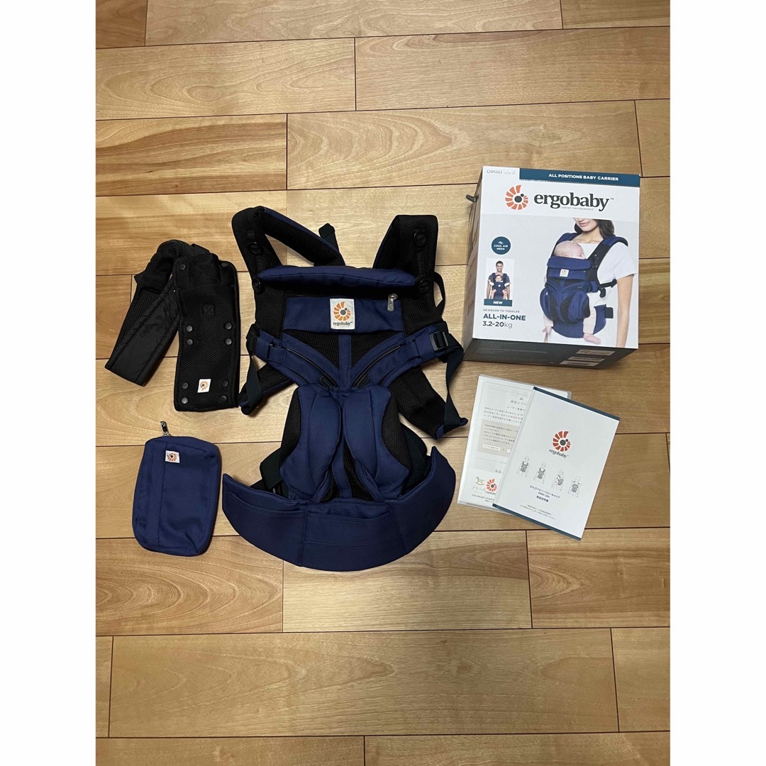 Ergobaby - エルゴOMNI360 クールエアメッシュ コバルトブルーの通販