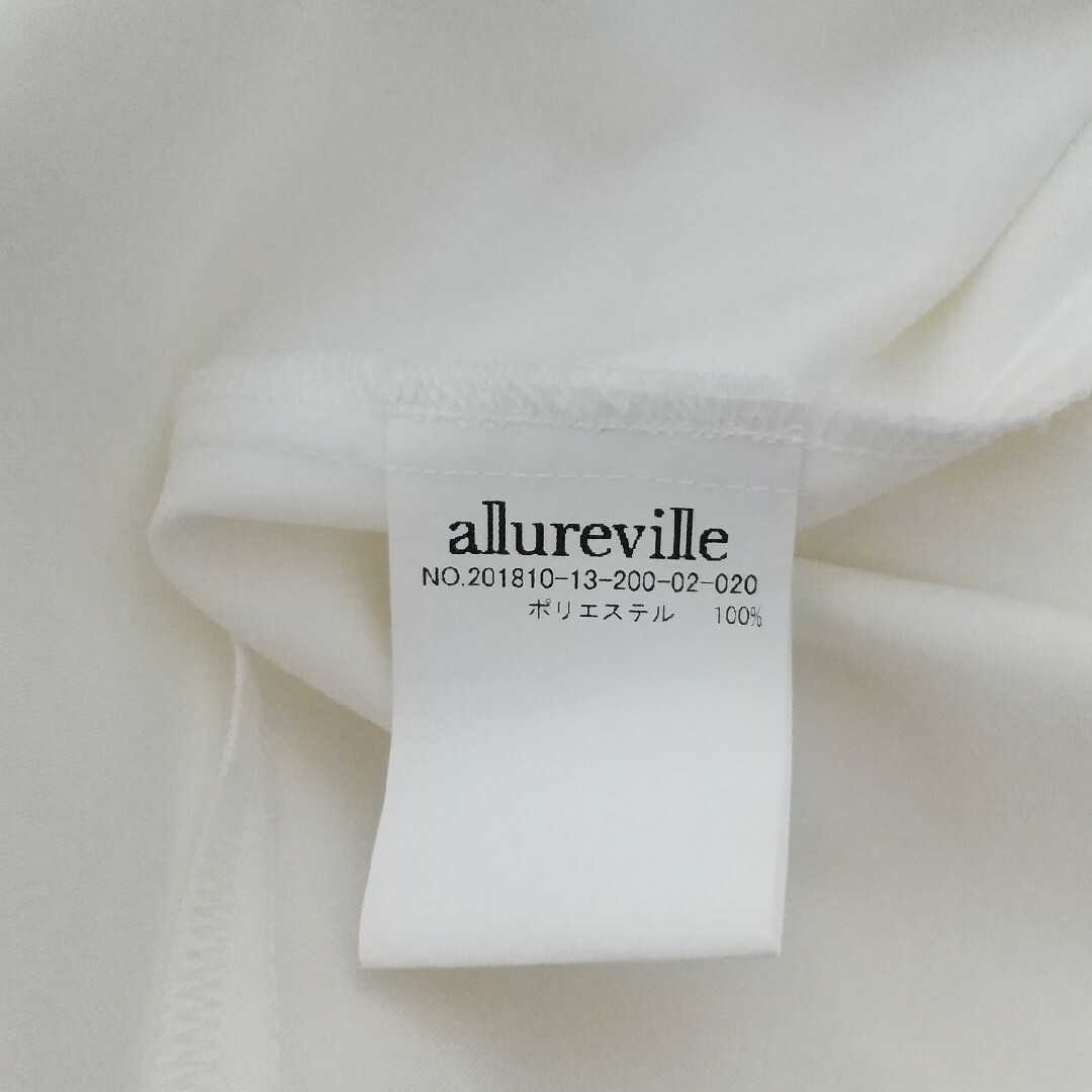 allureville(アルアバイル)のallureveille レースブラウス/インナー付き レディースのトップス(シャツ/ブラウス(長袖/七分))の商品写真