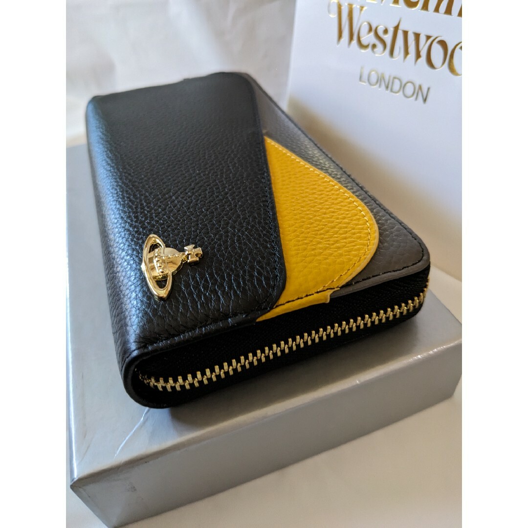 新品未使用】VivienneWestwood 長財布 ブラック-