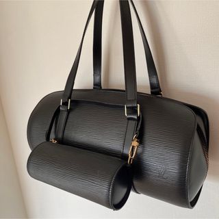 ルイヴィトン(LOUIS VUITTON)の【美品】LOUIS VUITTON  エピ　スフロ　ブラック(ハンドバッグ)