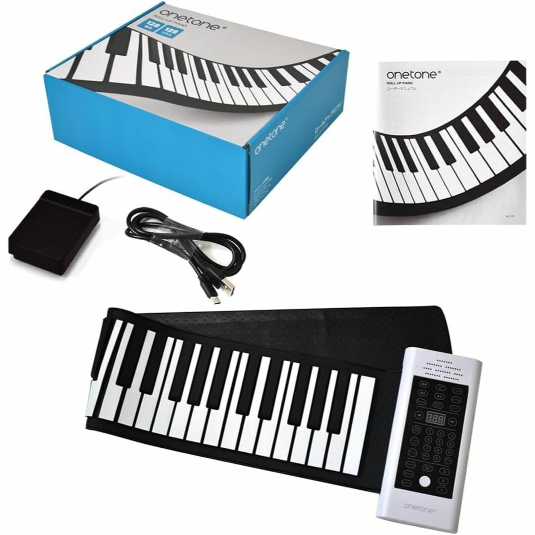 ONETONE ワントーン ロールピアノOTRP-61 61鍵盤スピーカー内蔵のサムネイル
