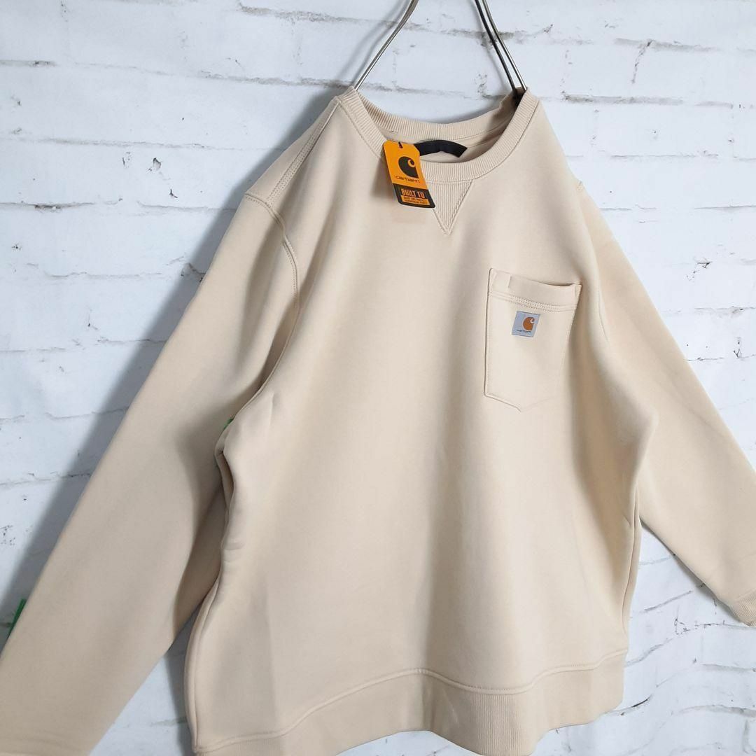 【Carhartt WIP】カーハート☆小ワッペンスウェット　肉厚　頑丈